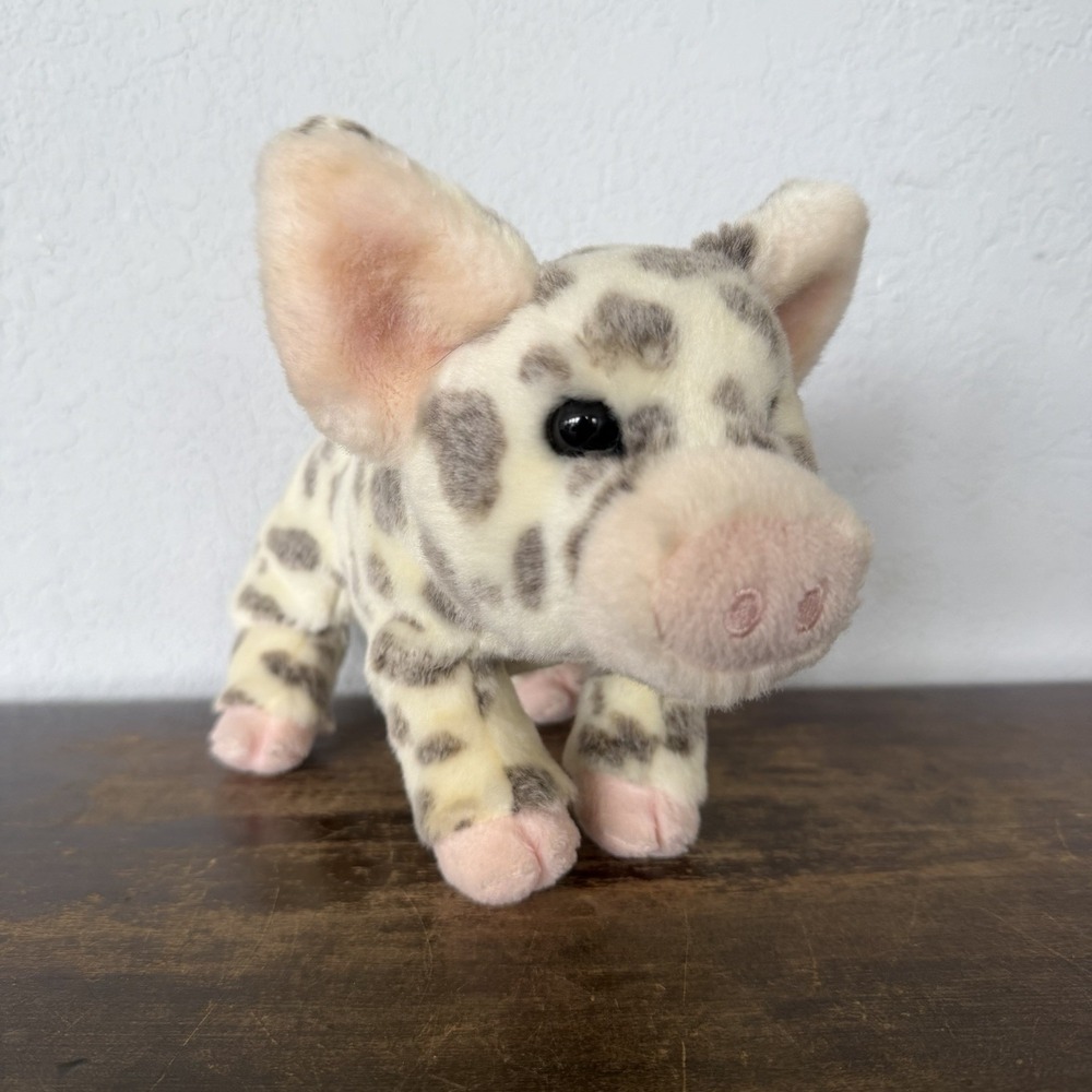 Douglas Cuddle Toy Spotted Pig Pauline Plush‎ Stuffed Animal Nostalgia Gift 10"